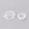 Frasco de vidro para máscara de boca larga 15g 5g produtos transparentes sub-engarrafados para cosméticos Frasco de creme marrom 10g frasco vazio