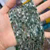 Piedra Natural 2*4mm Barra Rectangular Cuentas Enfiladas Bloques Rectangulares Pequeños Forma de Tira Larga Producto Semiacabado Accesorios de Joyería Suministro Directo de Fábrica
