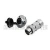 Plt-254-Rf Pm Conector de Acero 5-Núcleos 6-Agujeros Brida Portafichas de Aviación Apex Plt-258-R P