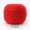 Hilo Brillante de Terciopelo Ardilla para Bufanda de Tejer DIY Hecha a Mano, Gorro de Crochet, Ovillo de Hilo Medio Grueso, Ramo, Kit de Materiales de Hilo para Manta