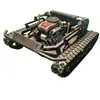 Cortacésped de control remoto para huertos 608-90A tipo oruga todo terreno agrícola Cortacésped de control remoto Longjie