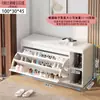 Banco para Trocar Sapatos com Armazenamento para Entrada de Casa, Armário de Sapatos Integrado, Banco de Entrada para Sapatos, Armário Simples Organizador de Sapatos
