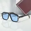Gafas de Sol Hip-Hop Challenger de Lujo de Fibra de Acetato Jm Holiday Estilo Japonés Hechas a Mano Gafas para Fotografía