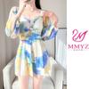 Nuevo Traje de Baño Enterizo 2026 para Mujer, Conservador, Cubre Vientre, Adelgazante, de Cintura Alta, Elegante, Sensación de Alta Gama, Adecuado para Aguas Termales, Vacaciones y Ocio