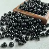 Molho de Ameixa Preta, Contas Soltas em Formato de Cabaça, Peças Esculpidas em Raiz de Bodhi, Pulseiras de Miçangas Feitas à Mão, Acessórios para Joias DIY, Atacado