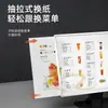 Design e Produção de Quadro de Menu Luminoso Caixa de Luz LED Outdoor para Loja de Chá com Leite Bar Lista de Preços Pedidos