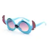 Óculos de Sol Infantis em Formato de Stitch, Óculos de Sol Fofos de Desenho Animado com Proteção UV, Essencial para Meninos e Meninas ao Sair