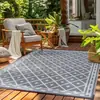 Tapete de Chão Externo Tapete de Praia Tapete de Acampamento Piquenique Tapete de Deck de RV Pátio Gramado Tapete Tecelagem de Camada Dupla Venda Direta da Fábrica