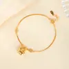 Yuebao Jewelry Plata de Ley S925 Chapada en Oro Pulsera Linda Hazte Rico Ahora Lujo Accesible Gama Alta 2026 Año del Caballo Joyería de Mano