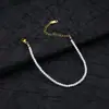 Pulsera de Perlas Moda Europea y Americana 2025 Lujo Accesible Diseño Simple y Versátil Ajustable Estilo Dama para Mujer