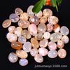 Pedras Naturais de Ágata Flor de Cerejeira Lapidadas em Estoque Pedras de Cristal Decorativas para Jardim e Aquário Paisagismo Mineração 0,5kg