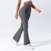 Calças de ioga quentes transfronteiriças com bolso lateral, calças esportivas largas, calças casuais para atividades ao ar livre, cintura alta, calças de fitness