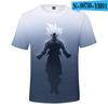 Camiseta de manga corta unisex con impresión digital 3D Xiaohai transfronteriza 2019