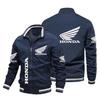 Chaqueta Estándar para Coche de Hombre Otoño e Invierno 2023 Chaqueta Estampada Roja Moda para Exteriores Chaqueta de Motocicleta Chaqueta para Hombre