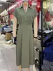 Vestido de plástico de una pieza con cuello alto nuevo de Amazon 2024