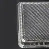 Caja de Empaque de Plástico Cuadrada Desechable de PVC Caja para Snacks Comida Caja de Algas Alimentación Sin Tapa Caja Transparente Se Puede Personalizar