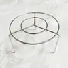 Rack de espetos para air fryer, rack de grelha vertical redondo de aço inoxidável para uso doméstico, especial para assar na air fryer