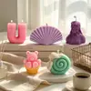 Estilo ins Rostros Abstractos Soporte Retrato Molde de Silicona Velas Aromáticas DIY Adorno de Yeso Resina Jabón Hecho a Mano