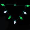 Colar luminoso Coolette colar de trevo masculino e feminino 7 luzes lâmpada LED joias luminosas cordão de luz luminoso transfronteiriço