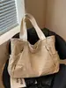 Bolsa transversal feminina grande capacidade da Amazon, casual, versátil, para ombro e axila, para aula e trabalho, bolsa tote feminina