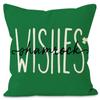 Nueva funda de almohada de lino con trébol verde St. Funda de almohada decorativa con estampado de borde cruzado de Patrick's Holiday Home