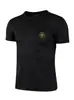 2025 Ston Land Nueva Camiseta de Alto Lujo Camiseta Casual de Manga Corta Moda Masculina Ropa Deportiva y de Ocio de Verano