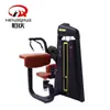 Fabricante mayorista de origen equipo de fuerza para ejercicio fitness gimnasio inserto sentado entrenador de flexión y estiramiento de tres cabezas