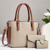 Bolso de Viajero para Mujer Bolso de Moda Casual Bandolera Hombro Portátil Bolso Tote de Dos Piezas para Mujer