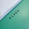 Contas Espaçadoras Facetadas Preenchidas com Ouro 18K Contas Espaçadoras DIY Pulseira Rombus Colar Joias Teçidas à Mão com Contas Acessórios Prontos para Venda