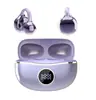 Auricular Bluetooth D151 con Clip, Súper Cómodo, No Intraural, Todo Incluido, Elegante Proceso de Galvanoplastia, Larga Duración de Batería con Pantalla Digital en el Oído