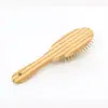Peine de cojín de aire de madera Nanzhu peine para peinar cuidado del cabello peine de airbag para masaje del cuero cabelludo cuidado de la salud peine de bambú cebra