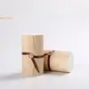 Cilindro de Té Caja de Regalo de Madera Maciza Lata de Té Engrosada Bolsa para Pastel con Logo Personalizado Caja de Embalaje China para Donas