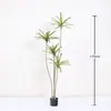 Plantas Verdes Simuladas, Agave de Madera Milenaria, Plantas Verdes Artificiales, Decoración de Interiores y Paisajismo, Plantas en Maceta Simuladas de Lujo Accesible de Alta Gama