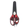 Tijeras Domésticas Personalizadas, Tijeras Desmontables para Alimentos, Tijeras Magnéticas de Cocina, Tijeras Acrílicas Rojas de Acero Inoxidable para Refrigerador