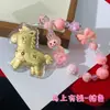Chaveiro Pingente de Ouro Puro 999 Atrai Dinheiro Desenho Animado Fofo Pônei Corrente de Celular Ornamento Presente Venda por Atacado