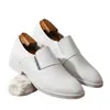Zapatos de Vestir de Cuero para Hombre de Comercio Exterior con Aumento Oculto de Altura Zapatos de Negocios Británicos para Hombre Puntiagudos de Cuero Suave Zapatos de Cuero Juveniles Zapatos Blancos 917