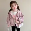 Chaqueta Casual Elegante de Estilo Coreano para Niñas, Nueva Colección Primavera y Otoño 2026, de Manga Larga para Bebés, Ropa de Abrigo de Moda para Otoño