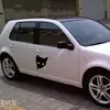 Adesivos peep CAT para porta de carro transfronteiriços, adesivos para arranhões, adesivos de carro refletivos à prova d'água, adesivos para fenda de porta, adesivos CAT para carro, acessórios para carro