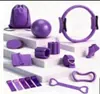 Set de Pilates Moldeador Corporal Transfronterizo del Fabricante, Banda de Resistencia para Estiramiento de Apertura de Hombros y Embellecimiento de la Espalda, Pelota de Pilates, Equipo de Fitness para el Hogar