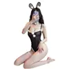 Ropa Interior Sexy Nueva Sexy Conejito Tirante Malla Caliente Sexy Ropa Interior Atracción Pura Coqueteo QQ