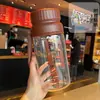Copo de Vidro Retro Americano, Moderno e Estiloso, Portátil com Tampa, Resistente ao Calor, à Prova de Vazamentos, Copo de Café para Casal