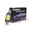 Carro led ponta dupla c5w lâmpada de leitura dianteira e traseira c10w destaque decodificação lâmpada da placa de licença 31/36/39/41mm