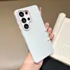 Aplicável à nova capa de celular Samsung s26 simples e lisa de TPU à prova de queda a57 cor de doce capa protetora de telefone