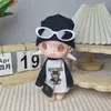 Zsiga Hermana Ga Zi Lugar de Ensueño de BJD Escala 1/8 Móvil Chica Atractiva Oso Genial Estampado Blanco y Negro Conjunto de Camiseta de Manga Larga