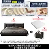 Cama de Cuero Genuino de Lujo Ligero Modelo Nuevo 2026, Cama de Bodas Moderna Minimalista, Cama Doble de Velero Tapizada Suave de Gama Alta para Dormitorio Principal