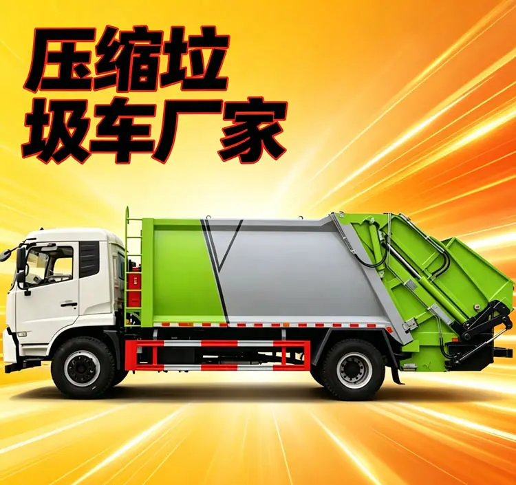 东风御虎20吨垃圾压缩车6吨垃圾转运车质量保障