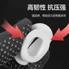 Anillo Protector de Silicona Tipo T Agujero para Enchufe Recto de un Solo Lado Resistente a Altas Temperaturas Cubierta Protectora de Anillo Impermeable Enchufe de Silicona Ecológico para Agujero Pasante