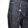 Corrente de Cintura Hip-Hop Ins Masculina Corrente Pendurada Novo Estilo Europeu e Americano Acessórios para Calças Corrente de Calça Multicamadas Unissex Retrô