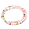 Pulsera de Cristal con Perlas de Cáscara de Sandía Helada, Accesorios de Joyería Hechos a Mano, Material para Joyería Semicabada, Venta Directa