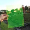 Folha de plástico PVC transparente colorida celofane artesanal asas de borboleta luz e sombra papel colorido ensino de jardim de infância diy
